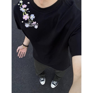 原版刺绣纯棉短袖ZX0304-P35图片