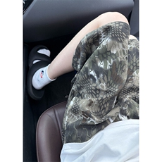 现货夏季复古蛇纹迷彩五分工装牛仔短裤男女K5918-特P35控59，男装牛仔裤，星座205