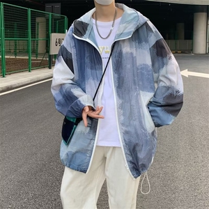 青春流行男夹克文艺潮外套防晒衣F882P35图片