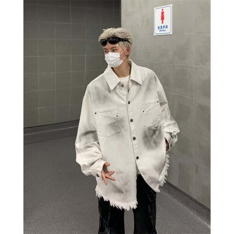 秋季新款美式复古夹克水洗外套JN8944P68,男装夹克,星座1116-2