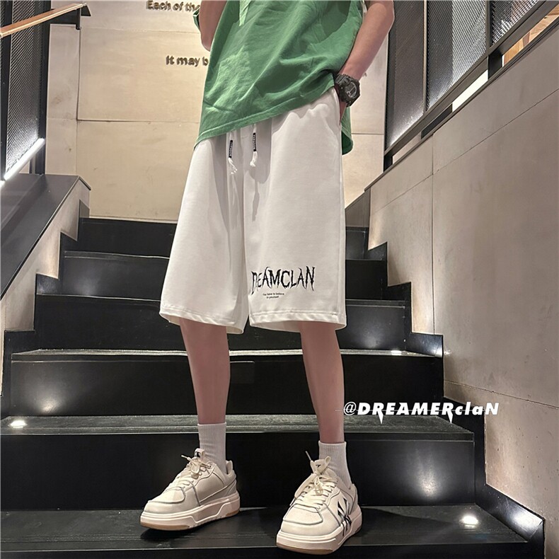 D2008-P33控46 抖音潮牌美式篮球裤子大码肥仔高街潮ins七分裤图片