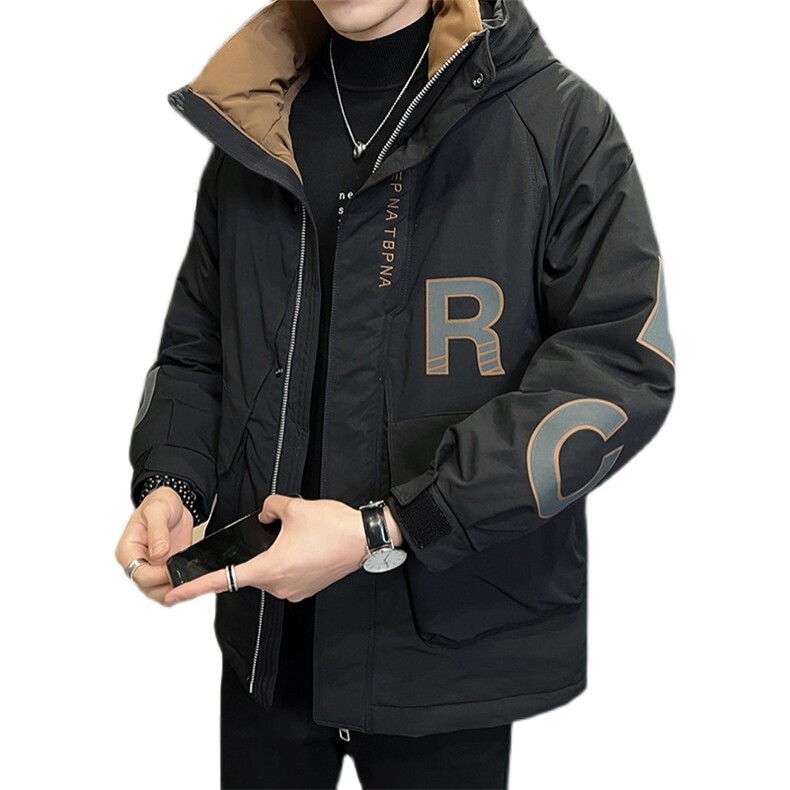 店主风50%灰鸭绒2022冬装新款派克服羽绒服男连帽YR228039,男装羽绒服,电商D240-242