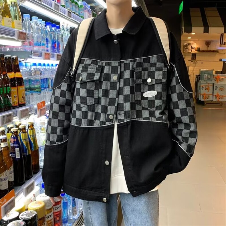 男秋季外套潮牌街头夹克W025P65,男装夹克,星座1116-2