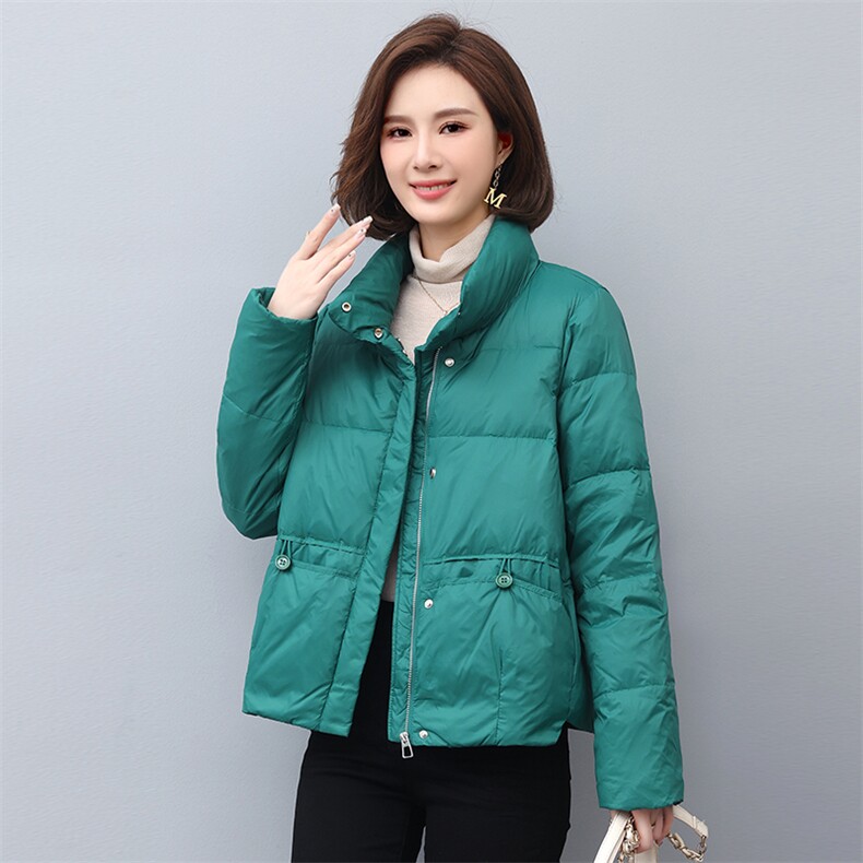 2022新款时尚保暖羽绒服修身显瘦短款外套,女装羽绒服,依恋蒂丝