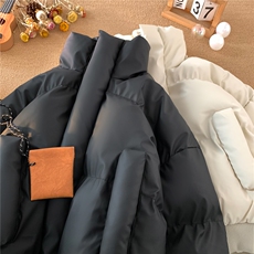 美式冬季复古短款棉服男潮高级感设计感加厚外套情侣D499特P72，男装棉衣，电商A335-1（原A458）