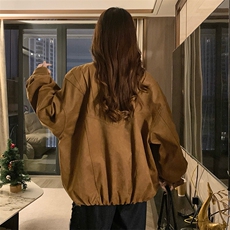A533-P128秋季新款重磅美式复古重工多扣子设计感外套夹克，男装夹克，星座911