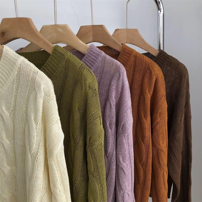 款号：WM0014 名称：花短款毛衣，女装针织衫/毛衣，BD