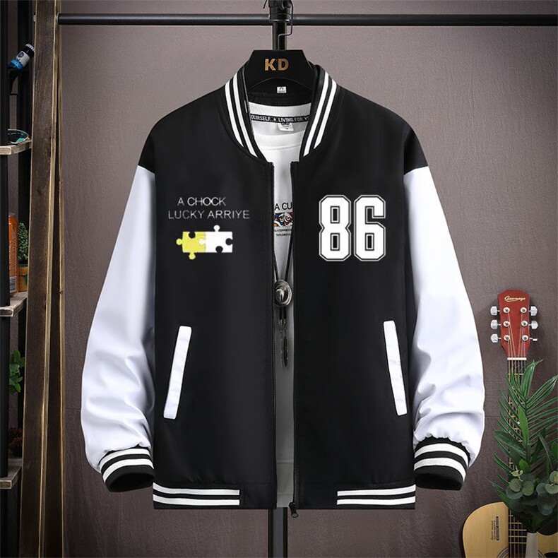 2025春季跑量秋棒球服夹克男士韩版外套潮流 JK9704 -P35图片