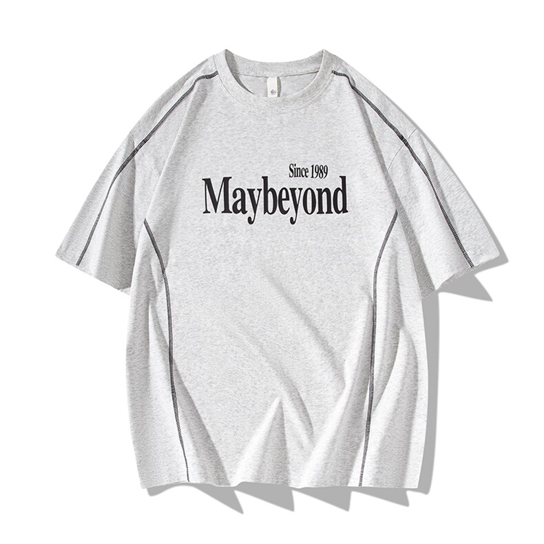 DX215P45港风情侣短袖冰感速干百搭休闲潮流宽松T恤男，男装T恤，星座1204