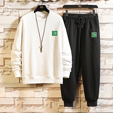 TY7058-P75圆领卫衣套装男运动套装两件套，男装卫衣，电商A040A