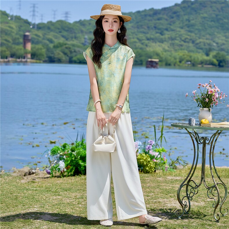 2026年夏季时尚潮流两件套女,女装套装/套裙,衣布洛