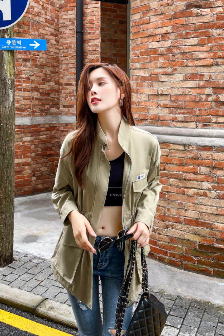 风衣外套，女装风衣，玉璟晞