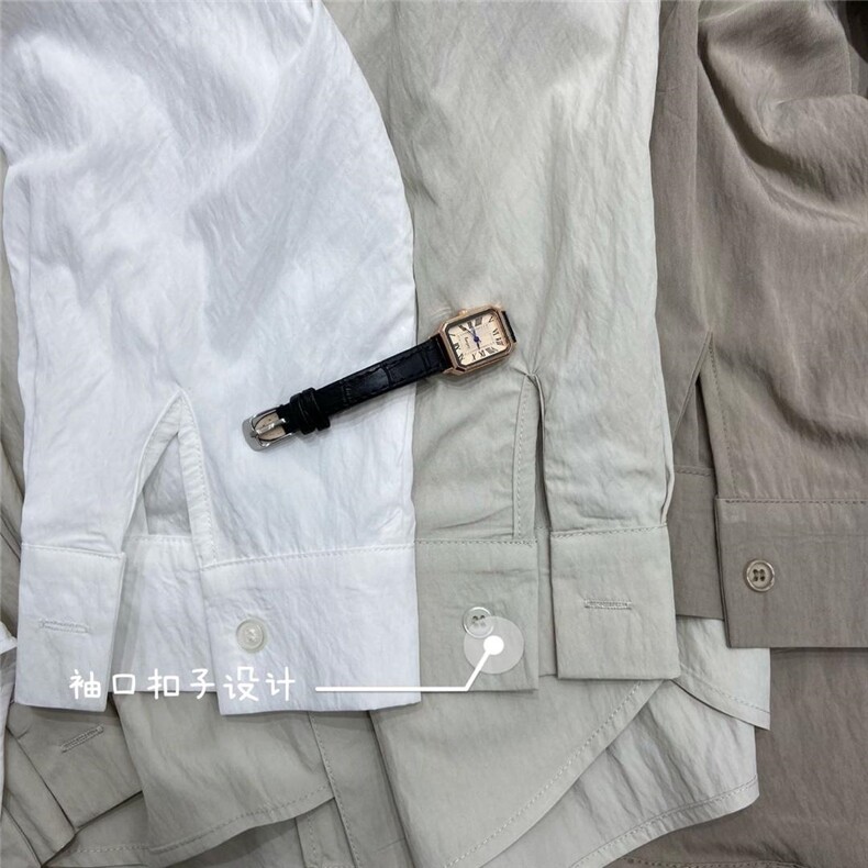 【现货】夏季防晒尘沙衬衫，女装衬衫，一·贝宣