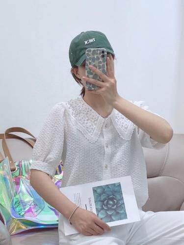 夏季新款工艺款小衫，女装，依洛菲