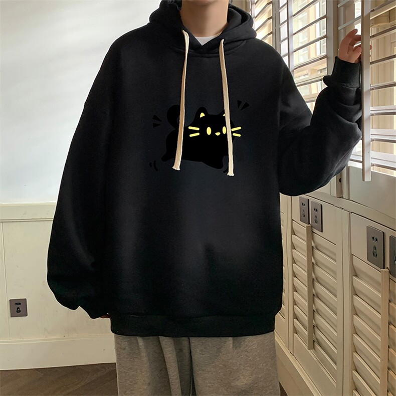 连帽卫衣男大码胖子帽衫大号运动服WY2440-P35,男装卫衣,电商A040