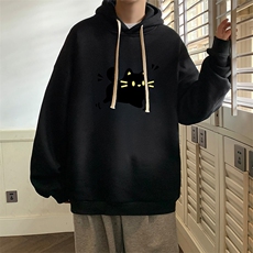 连帽卫衣男大码胖子帽衫大号运动服WY2440-P35，男装卫衣，电商A040