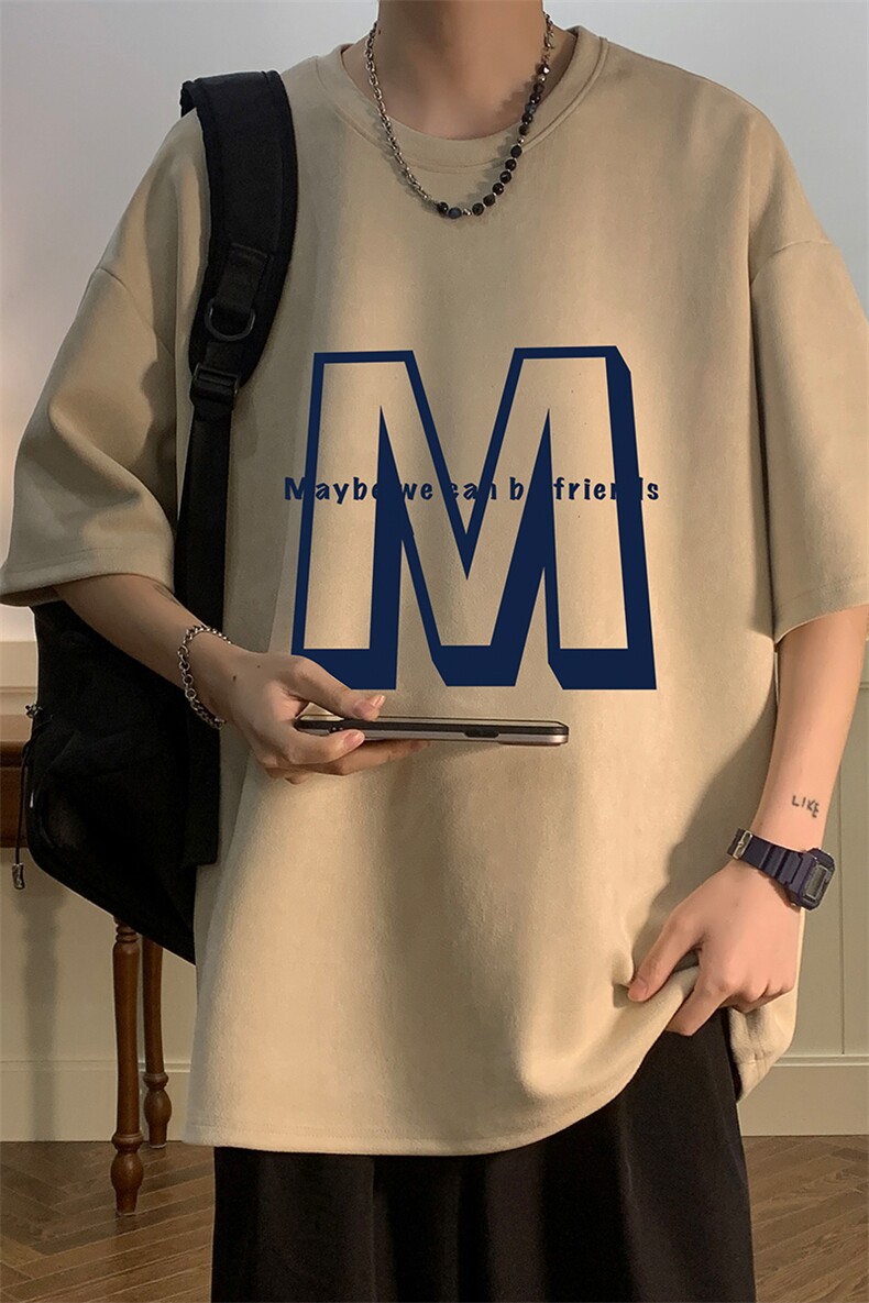 麂皮绒短袖t恤男大码半袖男JD82260-P25,男装T恤,电商A040