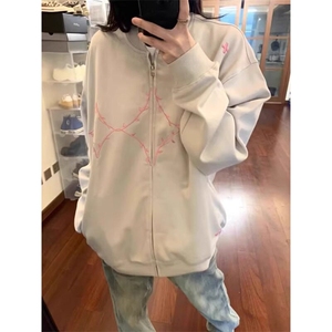 刺绣棒球服外套潮牌小众bomber飞行员夹克 JK62 特P53图片
