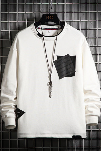 7XL-M长袖卫衣男2023秋季新款宽松休闲胖子上衣加肥加大码控价68,男装卫衣,钱塘717(原712)