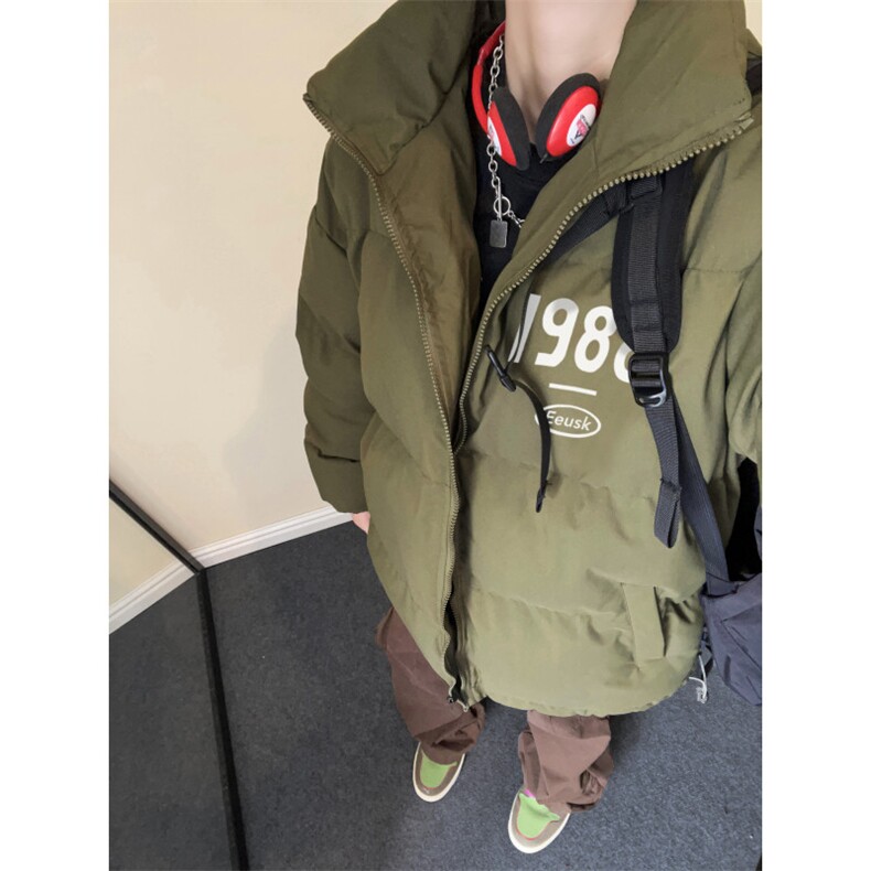 冬季新款港风潮流印花潮牌加厚保暖棉服JK23548特批65控108,男装棉衣,星座605(原A050)