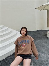 2021/加绒卫衣/NEW，女装卫衣/绒衫，潘朵拉