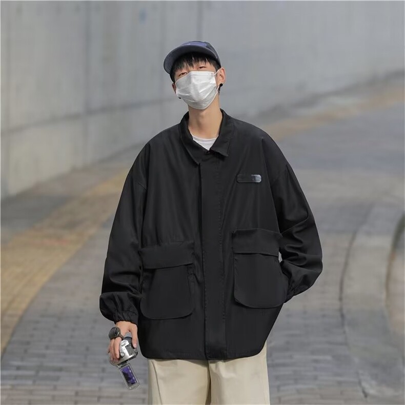 cityboy男秋季外套潮牌街头冲锋衣Y6553P55,男装夹克,星座1116-2