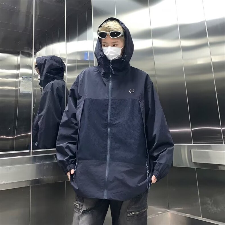 2024户外薄款防晒衣男生夏季防晒服HY142P45,男装防晒衣,星座1116-2