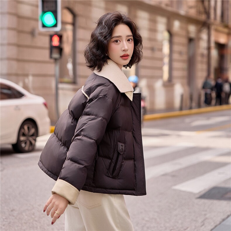现货2025年冬季新款加厚短款韩版休闲棉衣石墨烯保暖棉衣,女装棉衣/棉服,悦祺