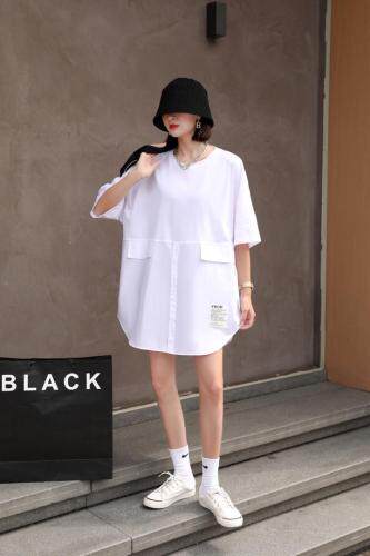 拼接上衣，女装，酷巴黎