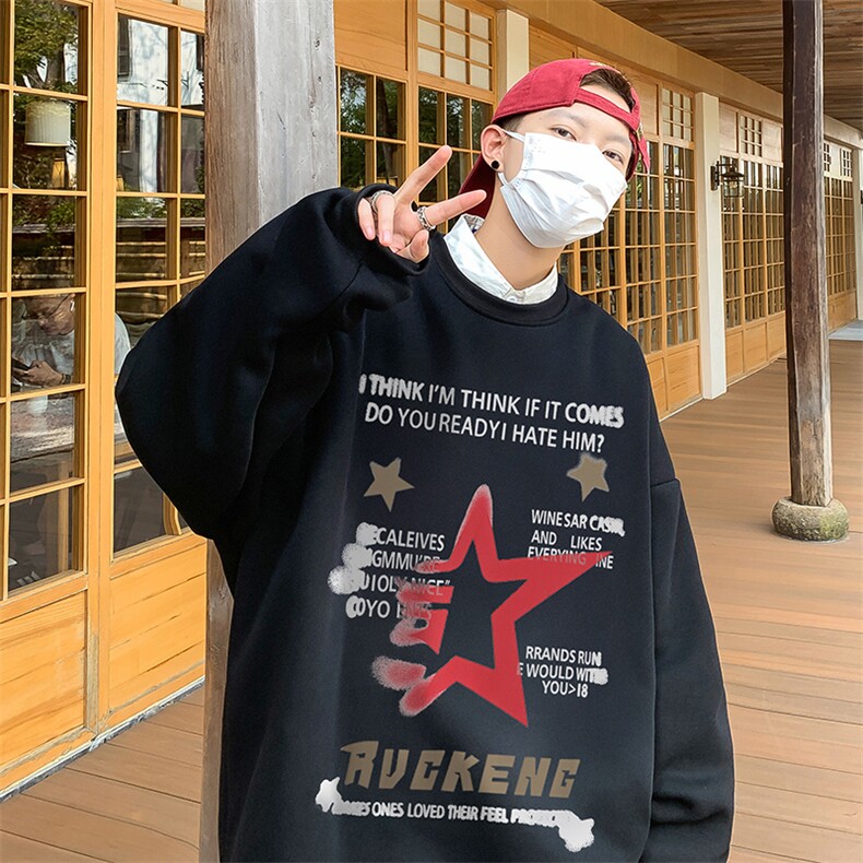 直播360克重磅美式印花卫衣Y208特P28同步供应华棉品质P38特,男装卫衣,电商A486
