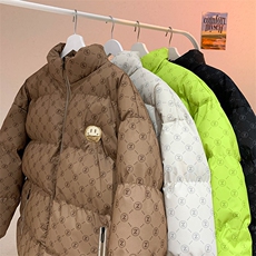 新款笑脸贴标字母加绒加厚保暖棉衣面包服A316-1-Y104P85控118，男装棉衣，星座906（原电商a316-1）