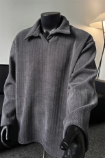 重磅秋冬麦穗纹潮牌长袖T恤POLO衫卫衣TX501常规特P38加绒P45，男装T恤，电商B220