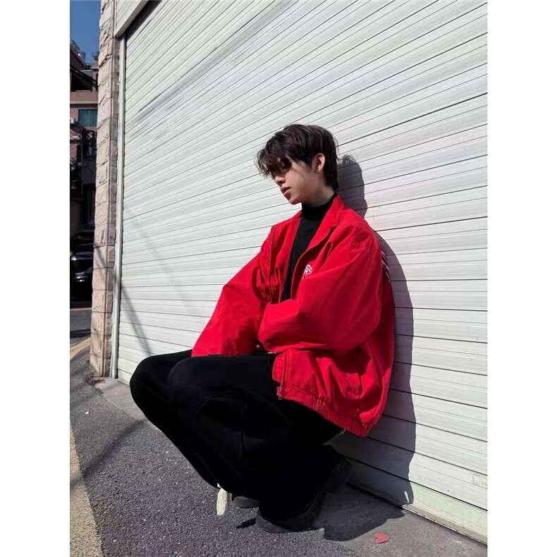 网图~现货美潮印花夹克外套W1532/特P60,男装夹克,电商B350