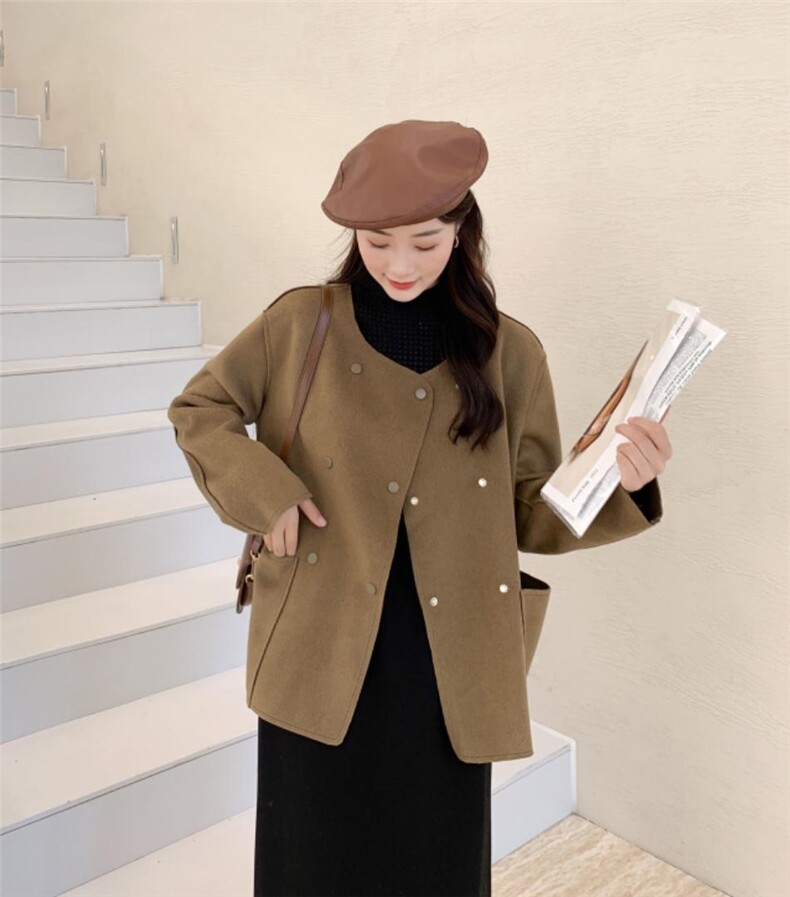 澳洋绒外套，其它，吉之红