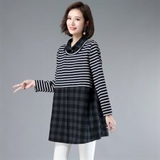 连衣裙宽松时尚潮流2021年春季自然舒适，女装连衣裙，小林双子