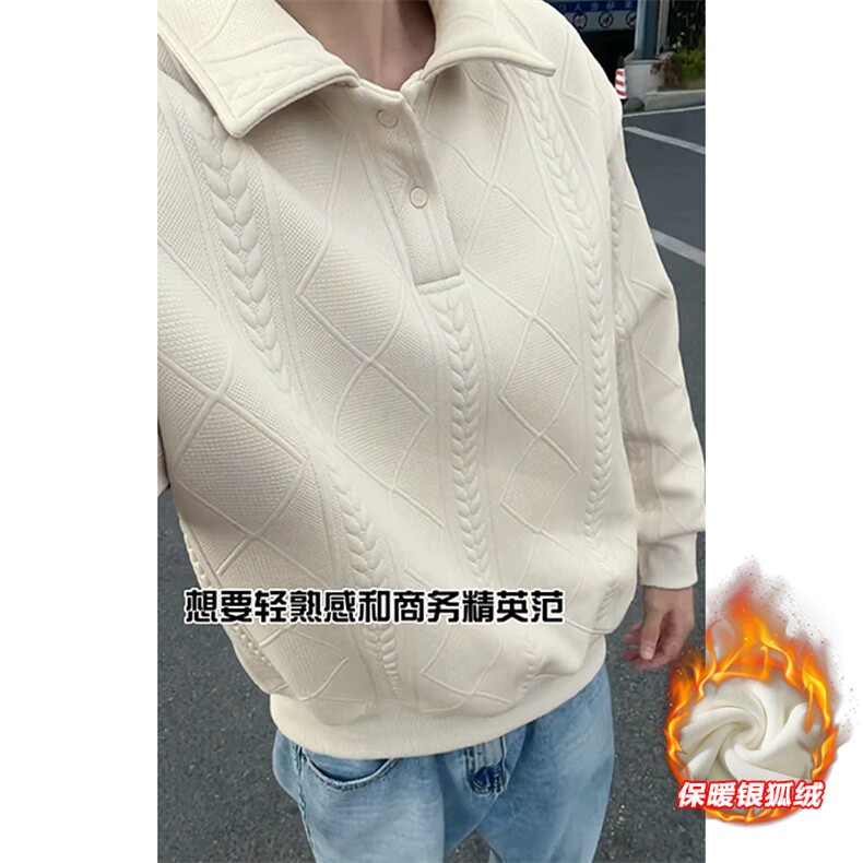 薄款改加绒特批P48无差价冬抖音保暖轻熟风外套男W5022J加绒图片