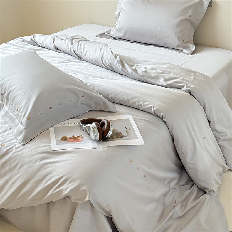 新款棉刺绣绣花款四件套系列-江南，床品套件，一起卖家纺