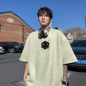 麂皮绒！重磅麂皮绒短袖t恤男JPDX205-特P 19 控38图片