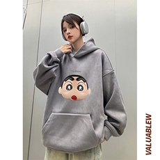 ！麂皮绒连帽卫衣直播品质重磅400克3D头印花JL7119-P45控78，男装卫衣，星座508（原C305）