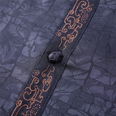 BGW-T3215男士夏季短袖衬衫商务立领风唐装两件套套装，男装休闲套装，电商B360