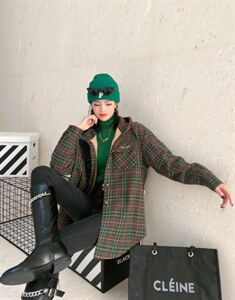 休闲加厚保暖外套图片
