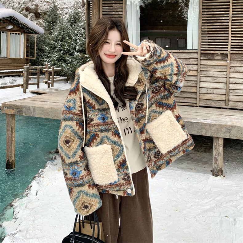 【有货】双面穿毛毛外套2C115-2378-P185-K278,女装棉衣/棉服,2C115