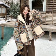 【有货】双面穿毛毛外套2C115-2378-P185-K278，女装棉衣/棉服，2C115