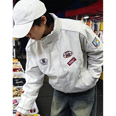 棒球服外套男女春秋2026新款设计感情侣休闲立领夹克MJ601，男装夹克，星座1116A（原606A-3）