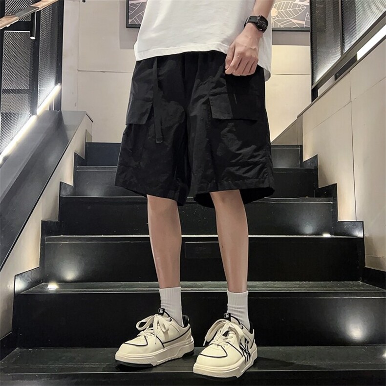 工装短裤男夏季新款薄款五分裤宽松百搭休闲中裤A406K611特P35,男装牛仔裤,星座309（原A406）