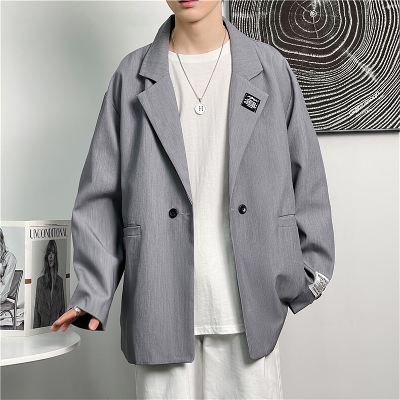 西装外套男港风痞帅小西服休闲D325F26P65,男装西服套装,电商D325