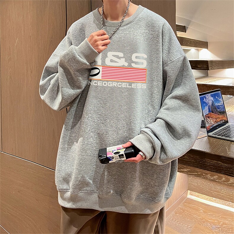 抖音得物供货可提供视频2024春季新款重磅美式卫衣DY5629,男装卫衣,电商A486
