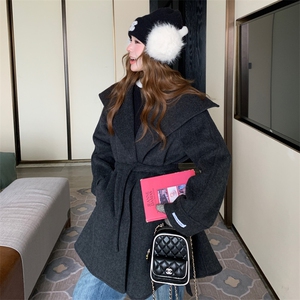新品 2025冬装韩版双面绒大衣2C116-2587-P265-K399图片