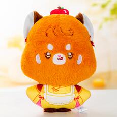 童话毛绒 中华风LO裙小熊猫B款棕色（百个起售）