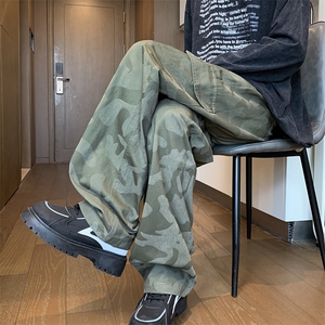 现货！秋冬男士高品质美式迷彩宽松工装裤休闲裤 K74-p60-控88图片